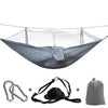 Image of 2 Person Camping Hammock With Nylon Mesh Mosquito Net