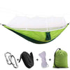 Image of 2 Person Camping Hammock With Nylon Mesh Mosquito Net