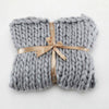 Image of Giant Super Comfy Handwoven Chunky Knit Blanket