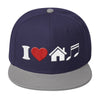 Image of I Heart House Music Snapback Hat