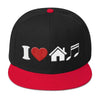 Image of I Heart House Music Snapback Hat