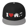 Image of I Heart House Music Snapback Hat
