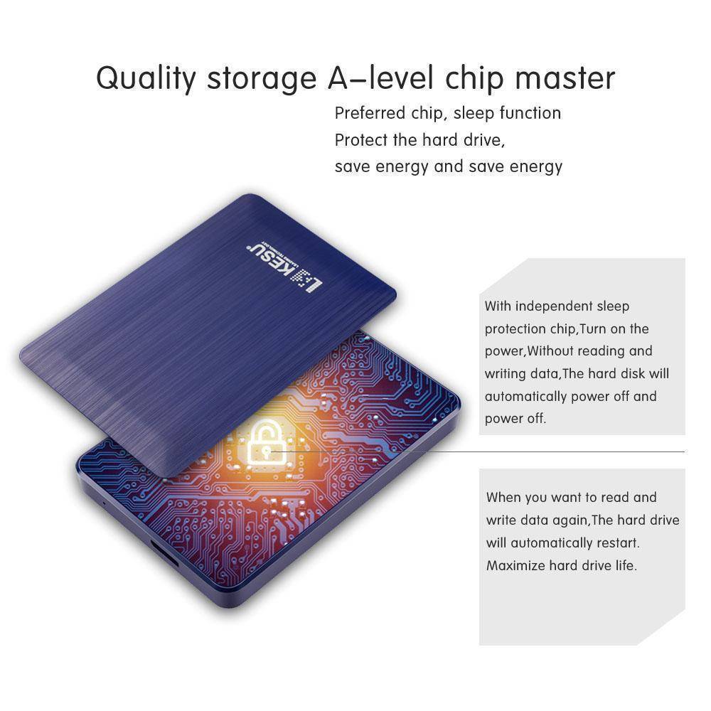 2.5" New style Portable External Hard Drive Disco duro externo USB3.0 Disque dur externe for PC, Mac,Tablet, Xbox, PS4,TV box