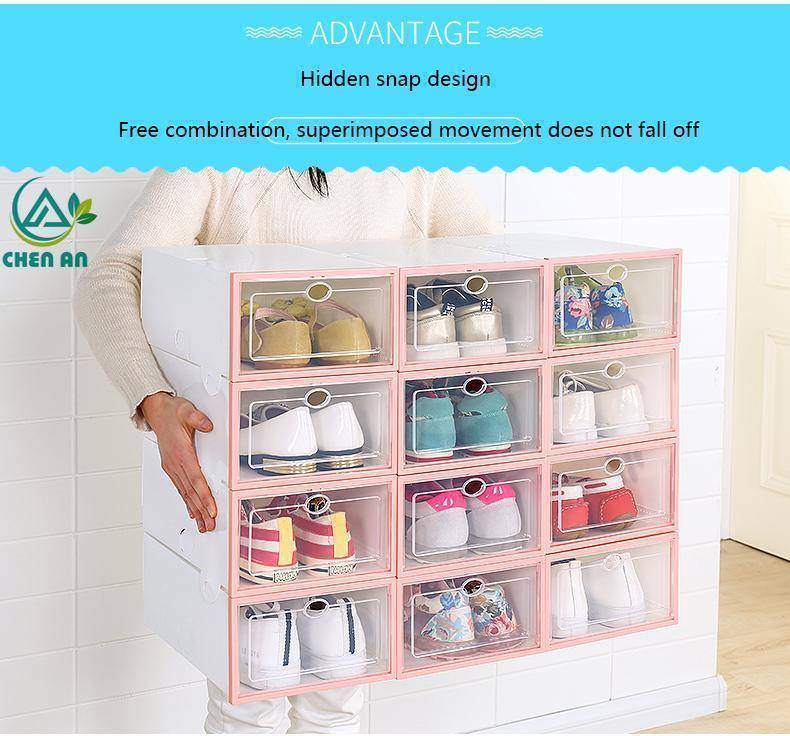 Shoe Organizer - Clear Shoe Box Storage