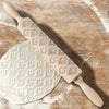 Image of Christmas Rolling Pin - Embossed Rolling Pin