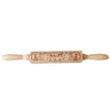 Image of Christmas Rolling Pin - Embossed Rolling Pin
