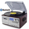 Image of All-In-One Radio, Record, CD, Cassette Player, USB Recorder