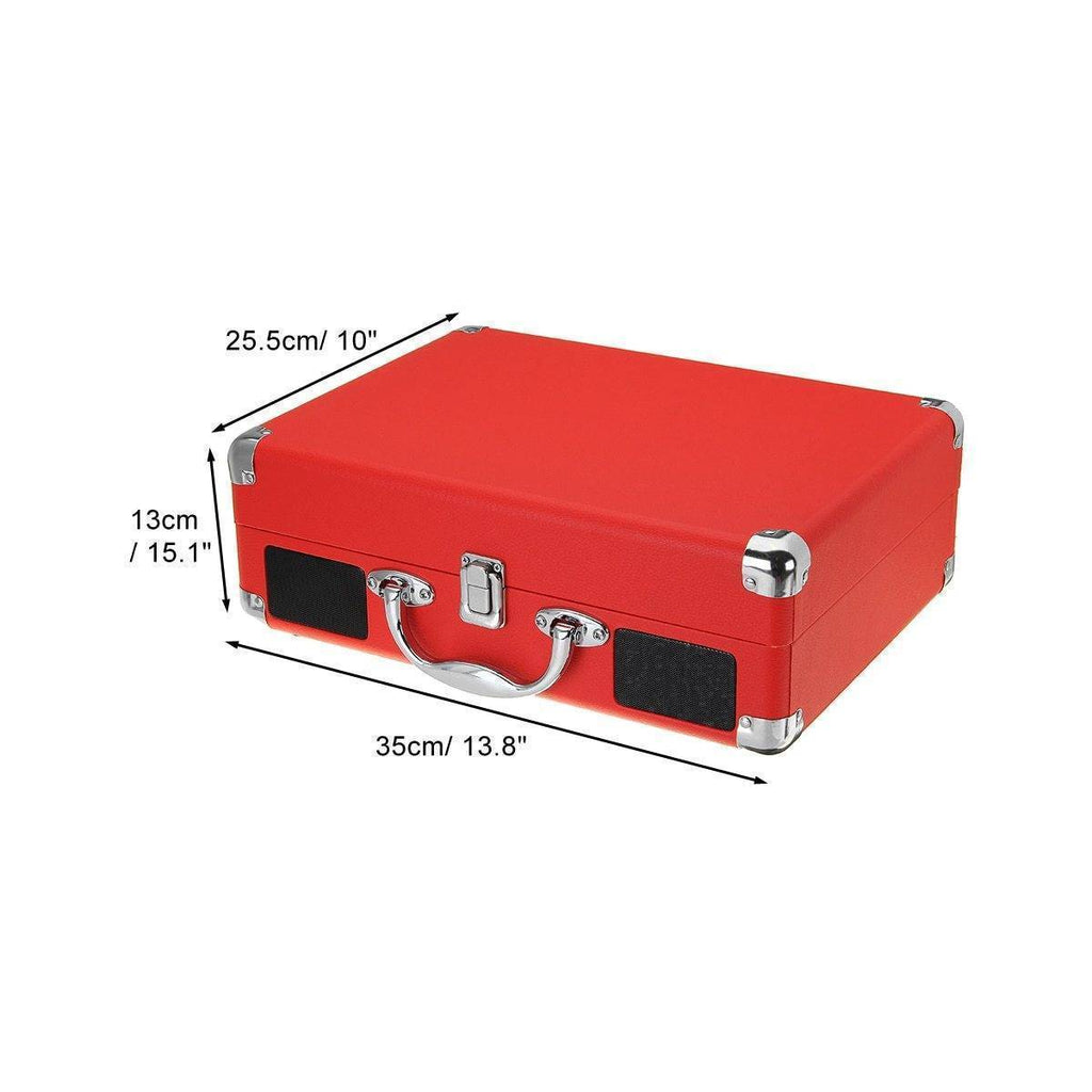 Record Player With Bluetooth Connection & Built-In Speaker