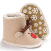 Image of Reindeer Baby Booties
