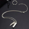 Image of Angel Wing Urn Necklace - Cremation Necklace