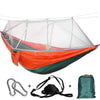 Image of 2 Person Camping Hammock With Nylon Mesh Mosquito Net