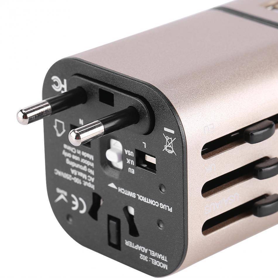 All-in-One Universal International Plug Adapter