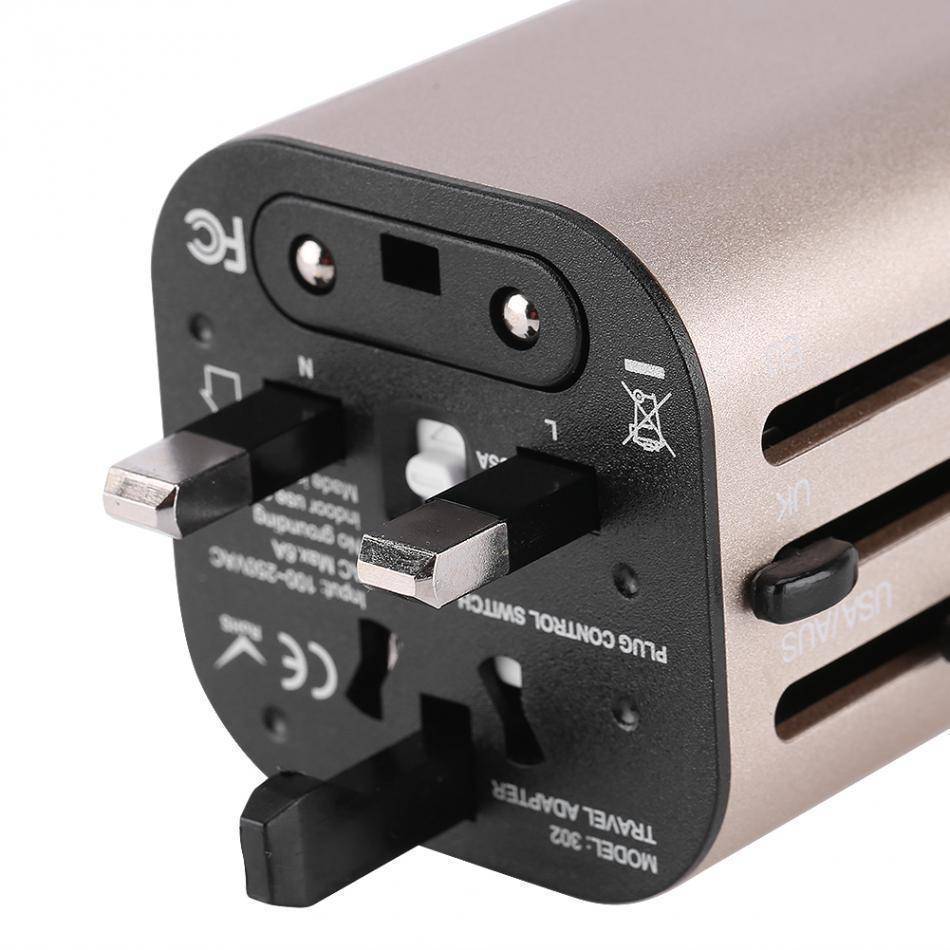 All-in-One Universal International Plug Adapter