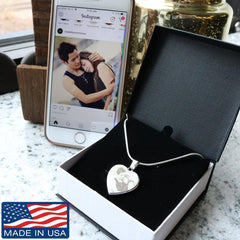Photo Etched Necklace