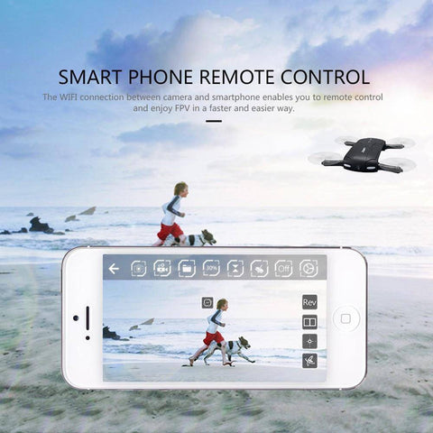 Awesome Pocket-Sized Foldable Drone Controlled By Your Phone
