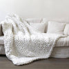 Image of Giant Super Comfy Handwoven Chunky Knit Blanket