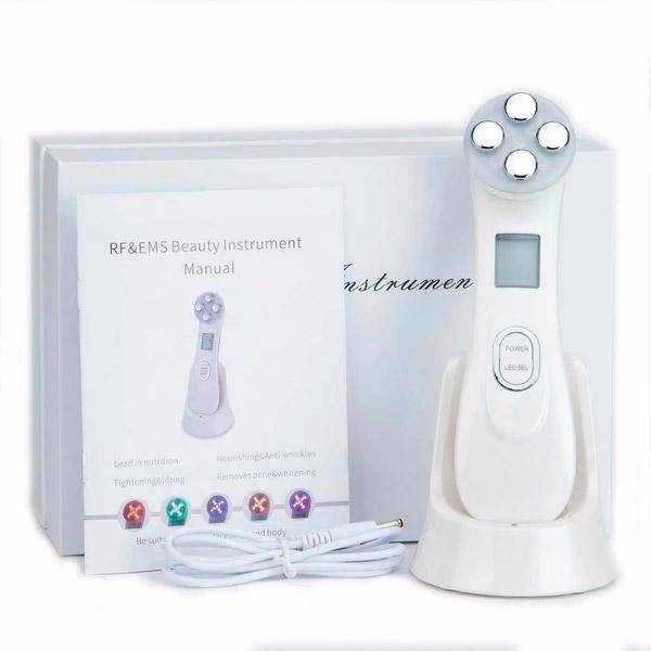 Handheld LED Light Therapy Device - Radio Frequency Skin Tightening Device