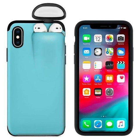 2 In 1 iPhone Airpods Case