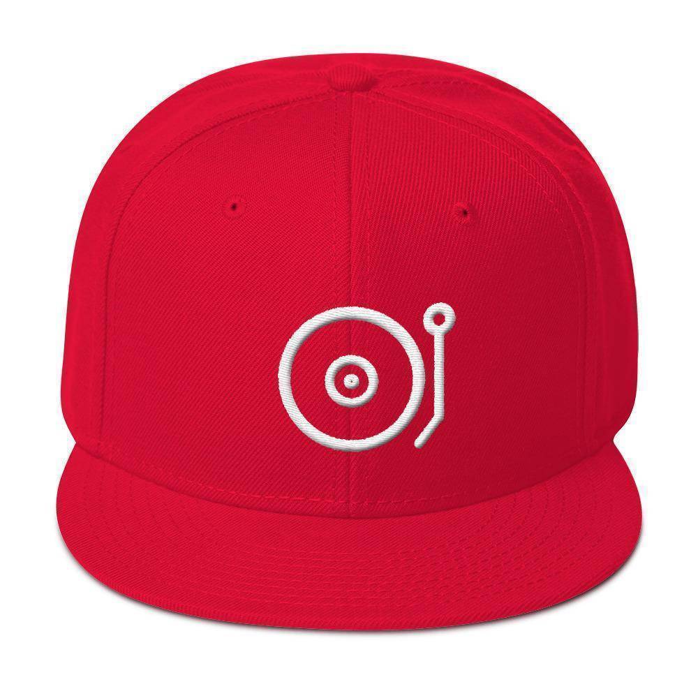 Record Player Snapback Hat