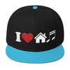 Image of I Heart House Music Snapback Hat