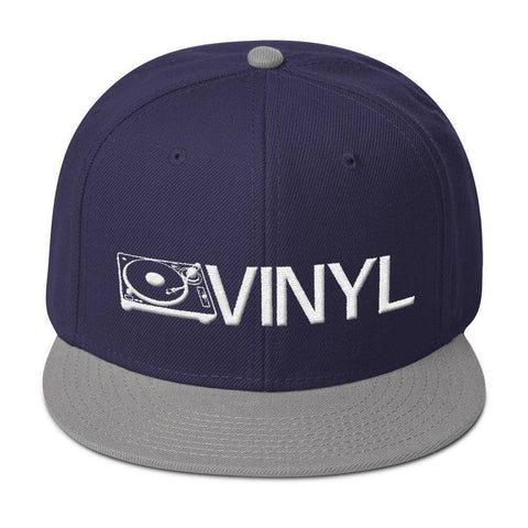 Vinyl Snapback Hat