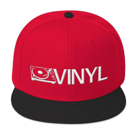 Vinyl Snapback Hat