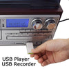 Image of All-In-One Radio, Record, CD, Cassette Player, USB Recorder