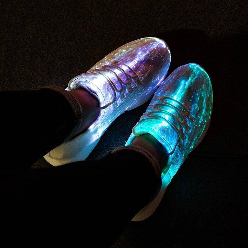 Fiber Optic Shoes - Light Up Shoes For Kids And Adults