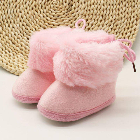 Classic Style Winter Baby Booties