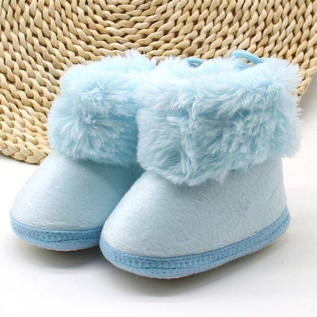 Classic Style Winter Baby Booties