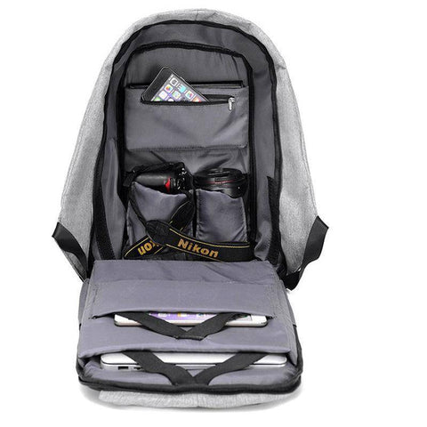 Anti Theft Backpack - USB Charging Backpack