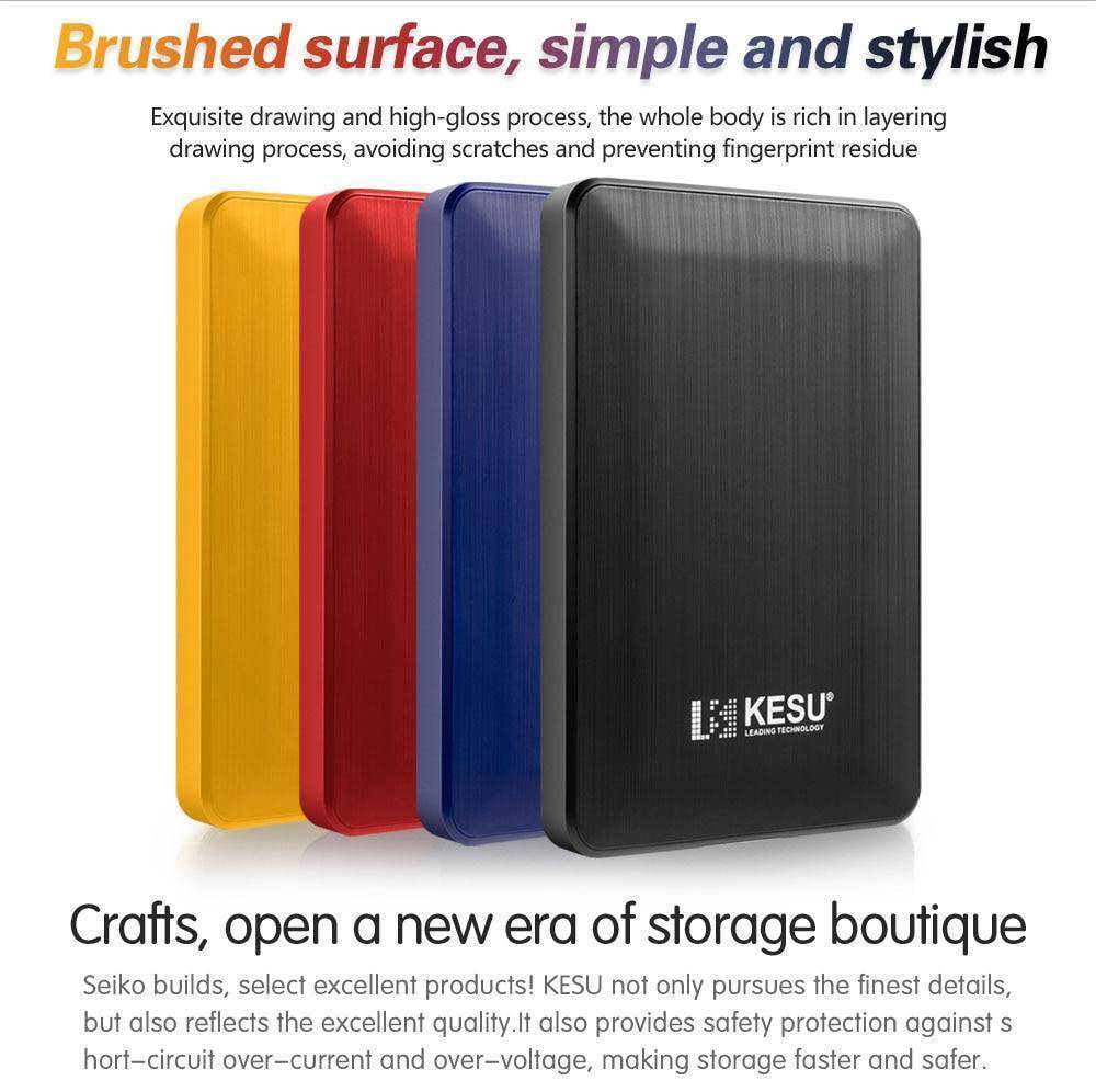 2.5" New style Portable External Hard Drive Disco duro externo USB3.0 Disque dur externe for PC, Mac,Tablet, Xbox, PS4,TV box